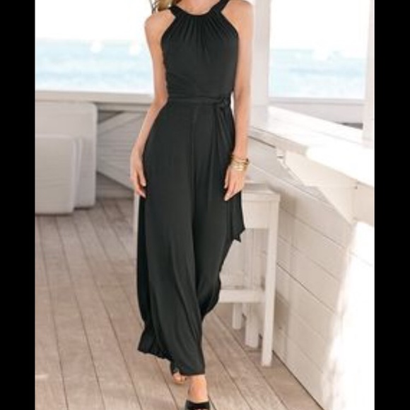Boston Proper Dresses & Skirts - Boston Proper high neck black maxi dress